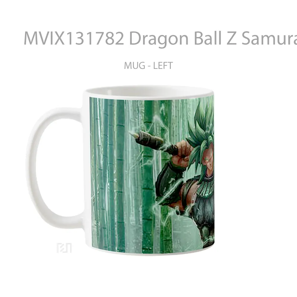 Mug Dragon Ball Z Samurai Broly Cangkir Anime - All-side / Desain