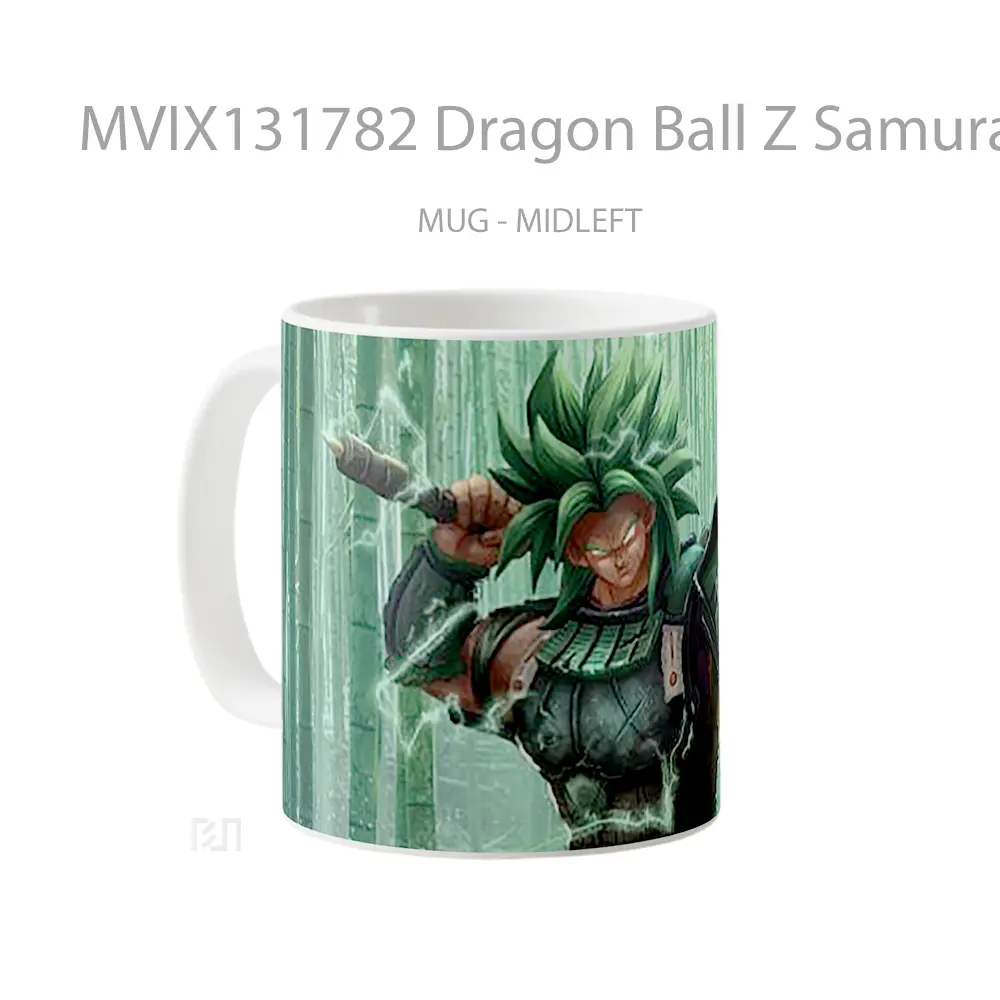 Mug Dragon Ball Z Samurai Broly Cangkir Anime - All-side / Desain