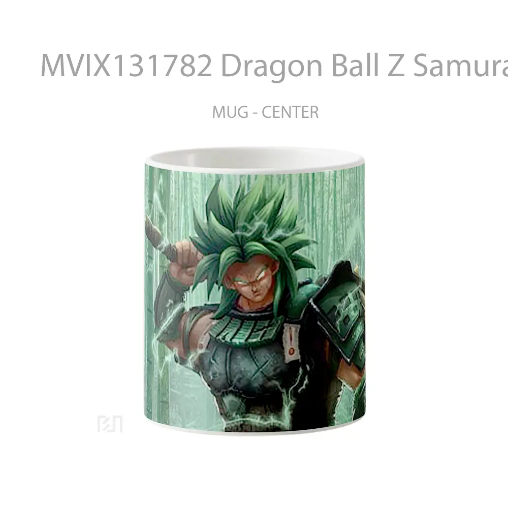 Mug Dragon Ball Z Samurai Broly Cangkir Anime