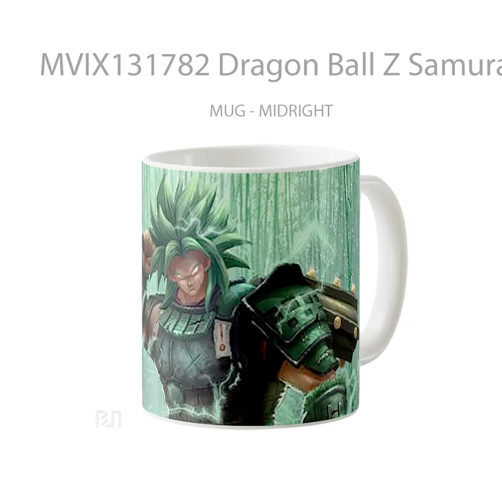 Mug Dragon Ball Z Samurai Broly Cangkir Anime - All-side / Desain