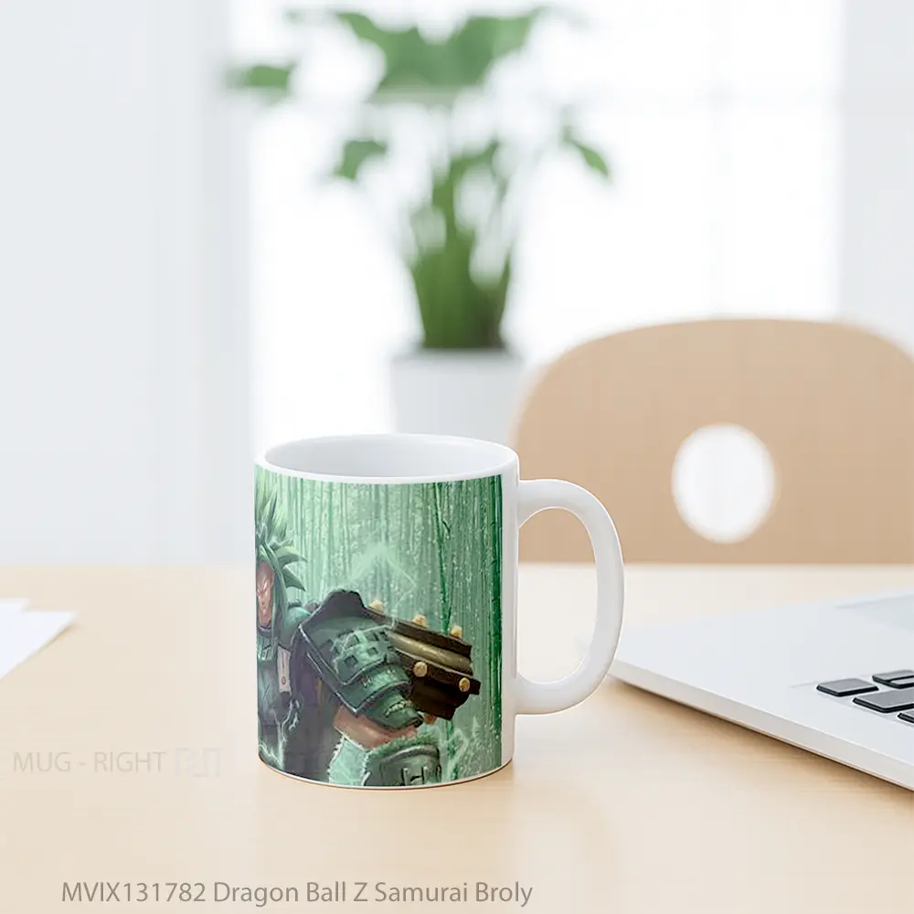 Mug Dragon Ball Z Samurai Broly Cangkir Anime - All-side / Desain
