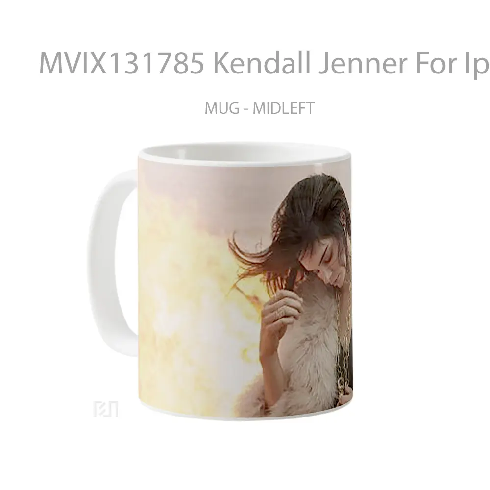 Mug Kendall Jenner For Ippolita Gelas Selebriti - All-side / Desain