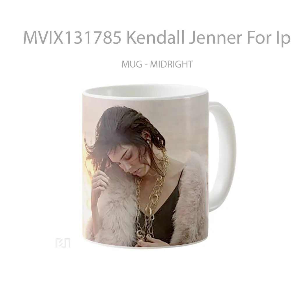 Mug Kendall Jenner For Ippolita Gelas Selebriti - All-side / Desain