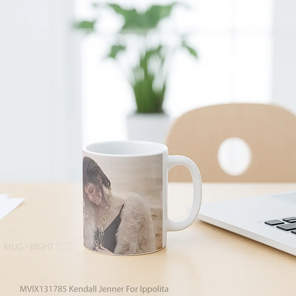 Mug Kendall Jenner For Ippolita Gelas Selebriti - All-side / Desain
