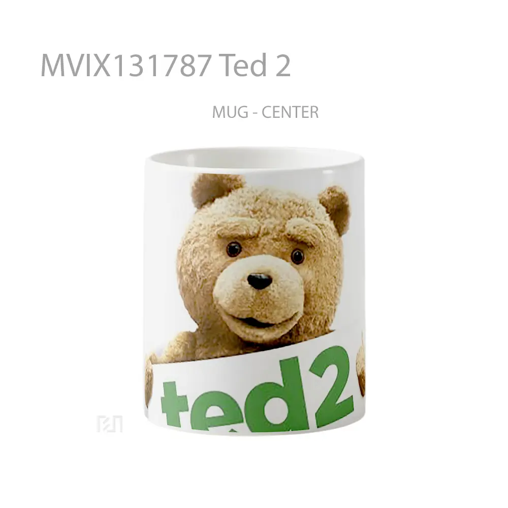 Mug Ted 2 Gelas Keramik Unik