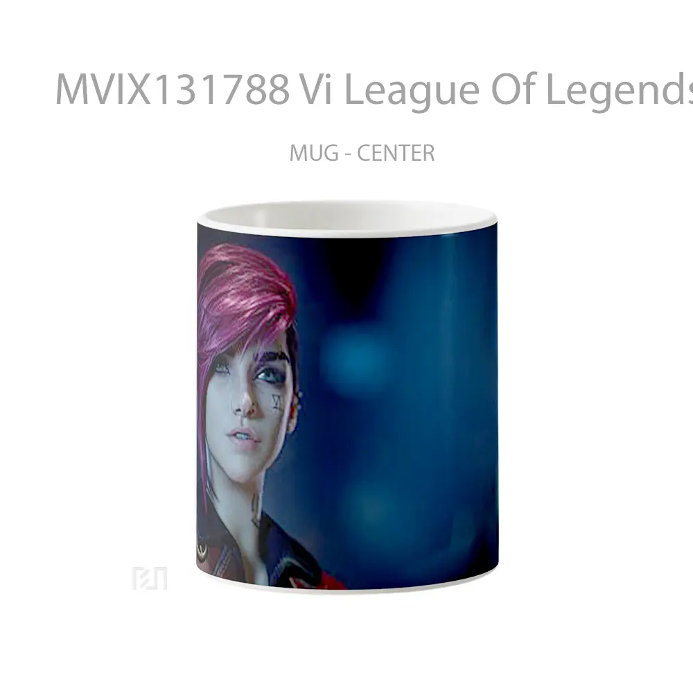 Mug Vi League Of Legends Cangkir Gamer