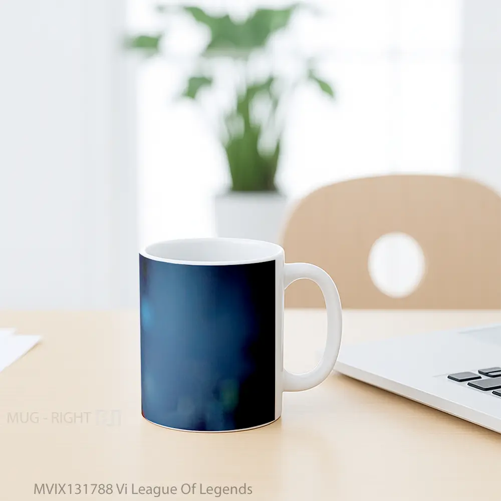 Mug Vi League Of Legends Cangkir Gamer - All-side / Desain