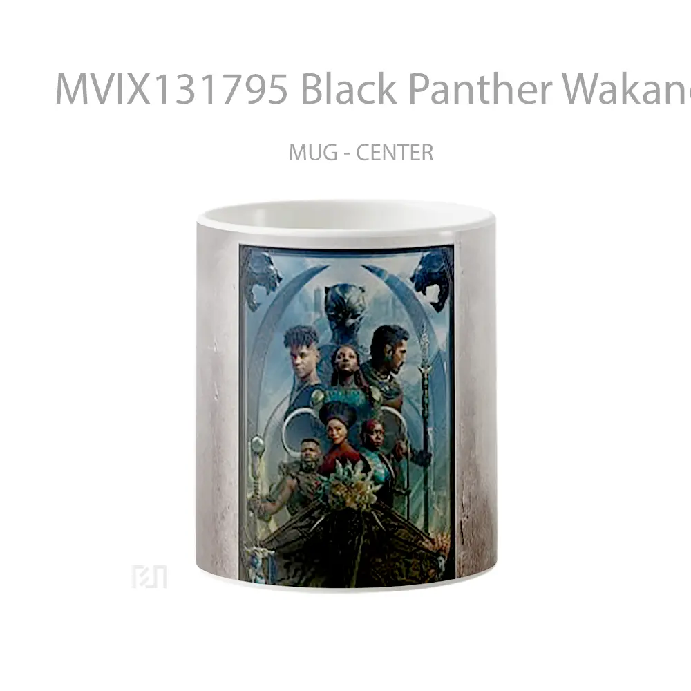 Mug Black Panther Wakanda Forever Gelas Superhero