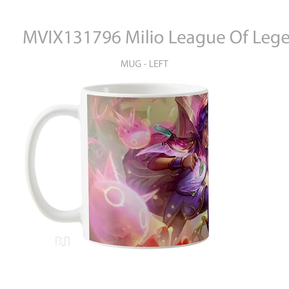 Mug Milio League Of Legends Cangkir Gamer - All-side / Desain