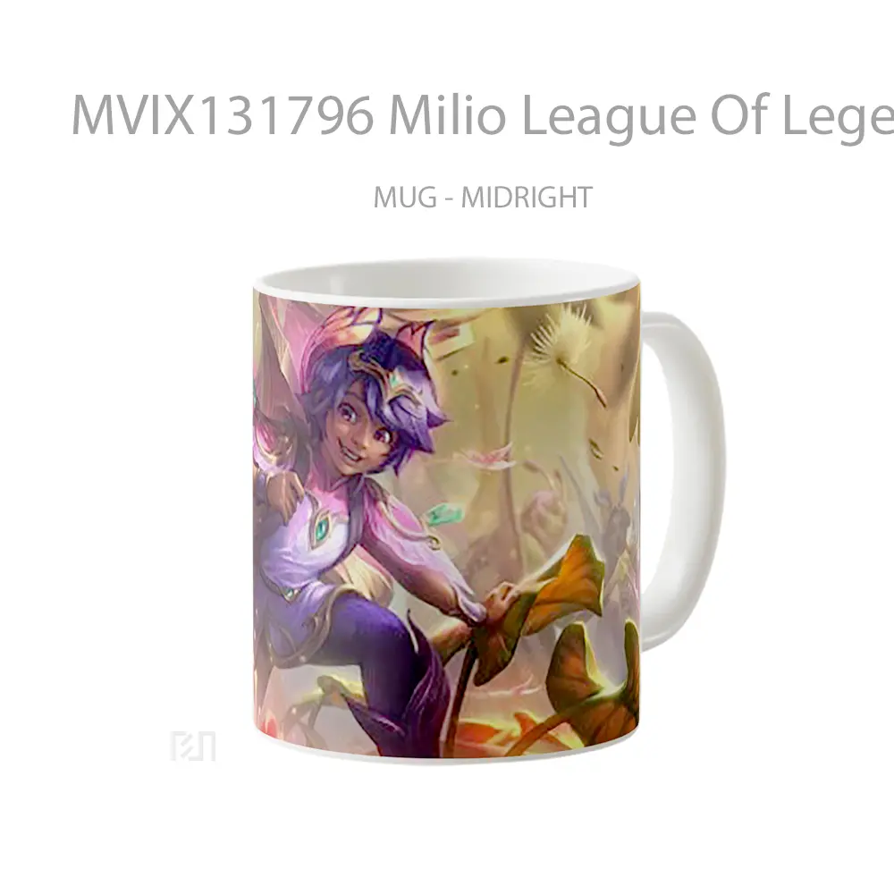 Mug Milio League Of Legends Cangkir Gamer - All-side / Desain