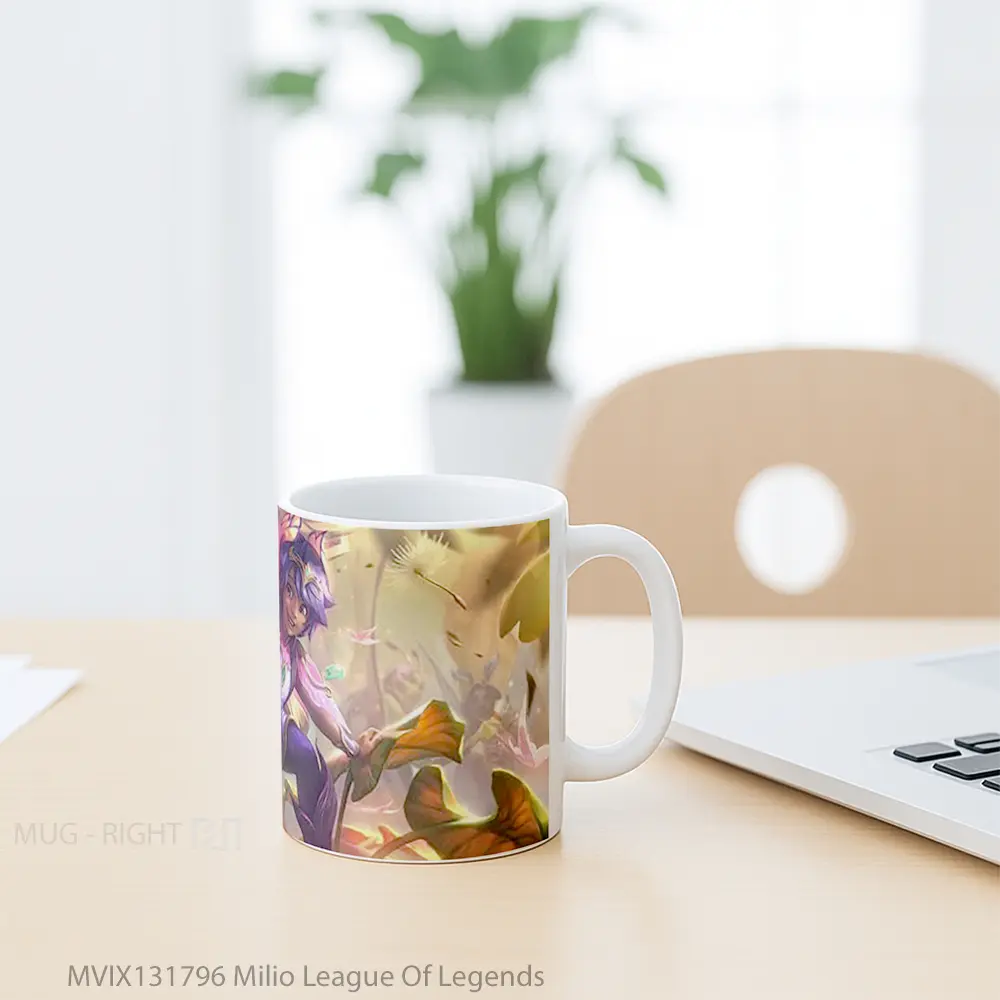 Mug Milio League Of Legends Cangkir Gamer - All-side / Desain