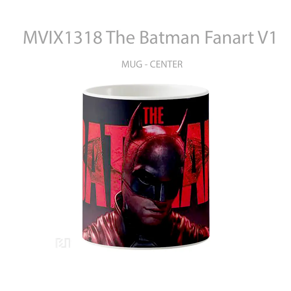Mug The Batman Fanart V1 Gelas Superhero