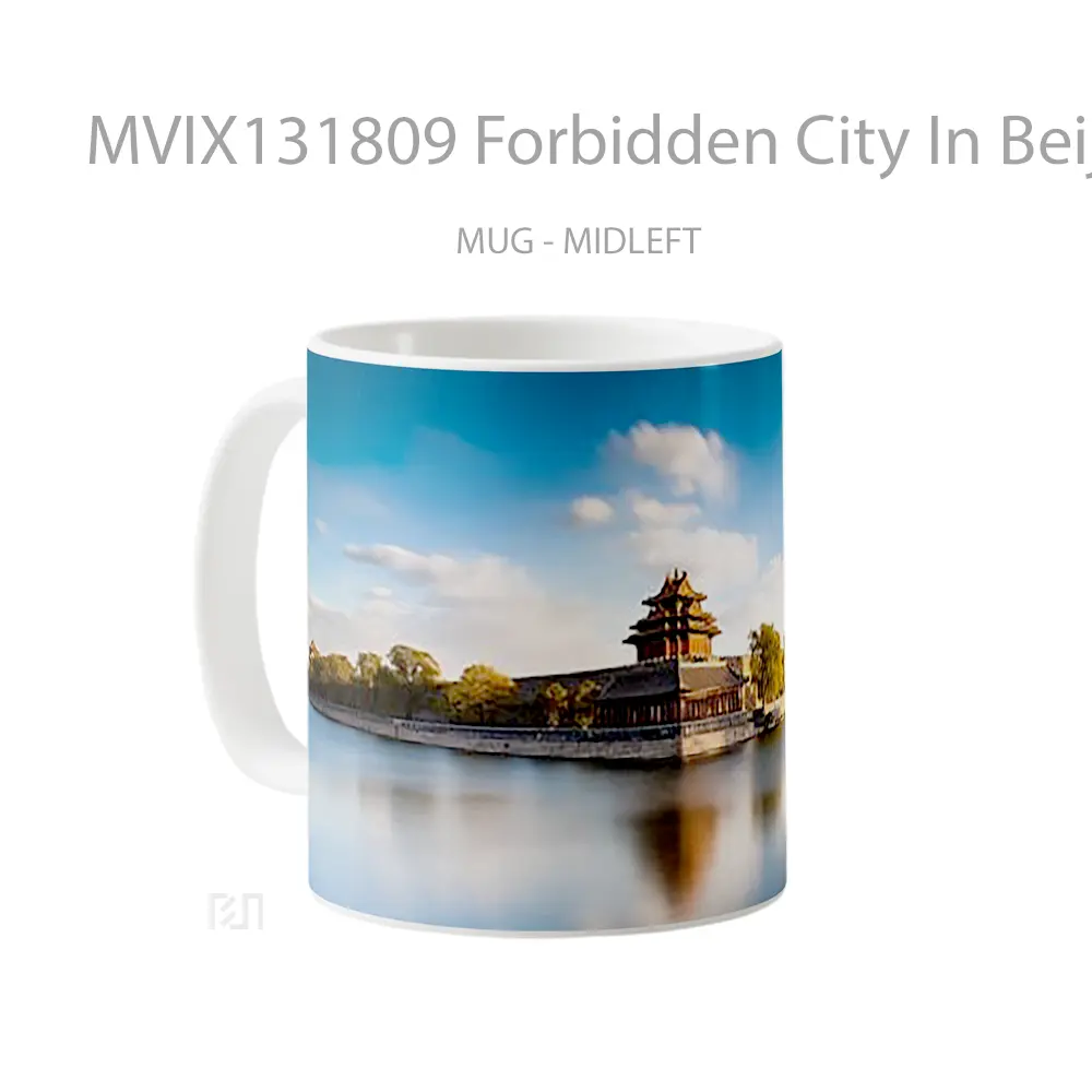 Mug Forbidden City In Beijing Gelas Keramik Unik - All-side / Desain