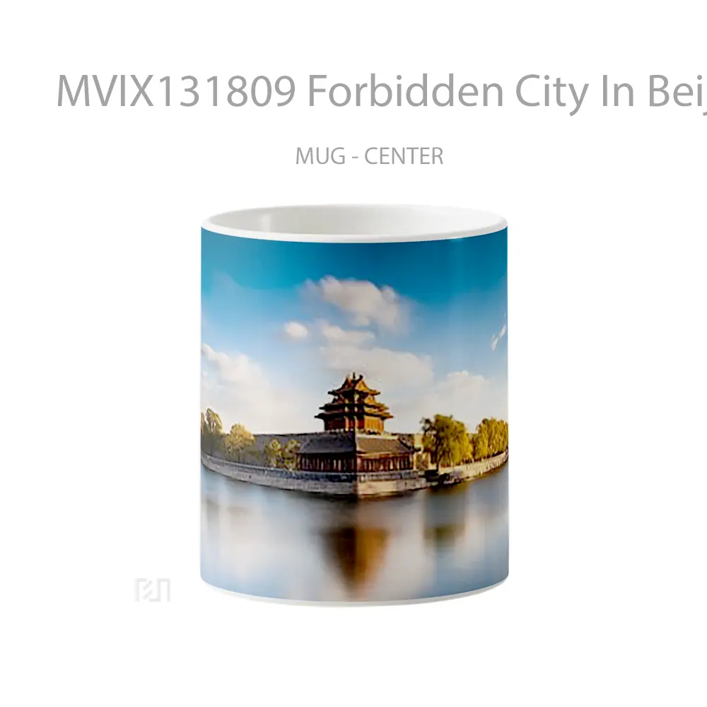 Mug Forbidden City In Beijing Gelas Keramik Unik