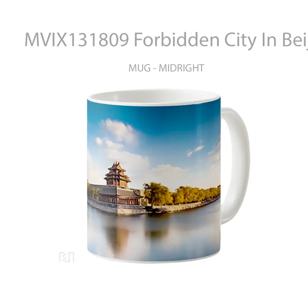 Mug Forbidden City In Beijing Gelas Keramik Unik - All-side / Desain