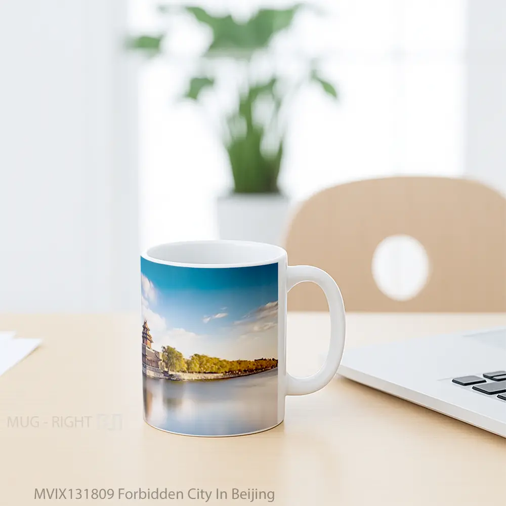 Mug Forbidden City In Beijing Gelas Keramik Unik - All-side / Desain
