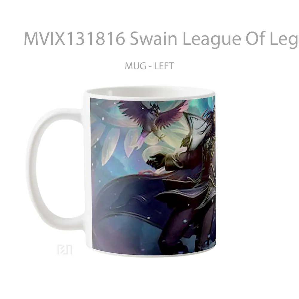 Mug Swain League Of Legends Cangkir Gamer - All-side / Desain