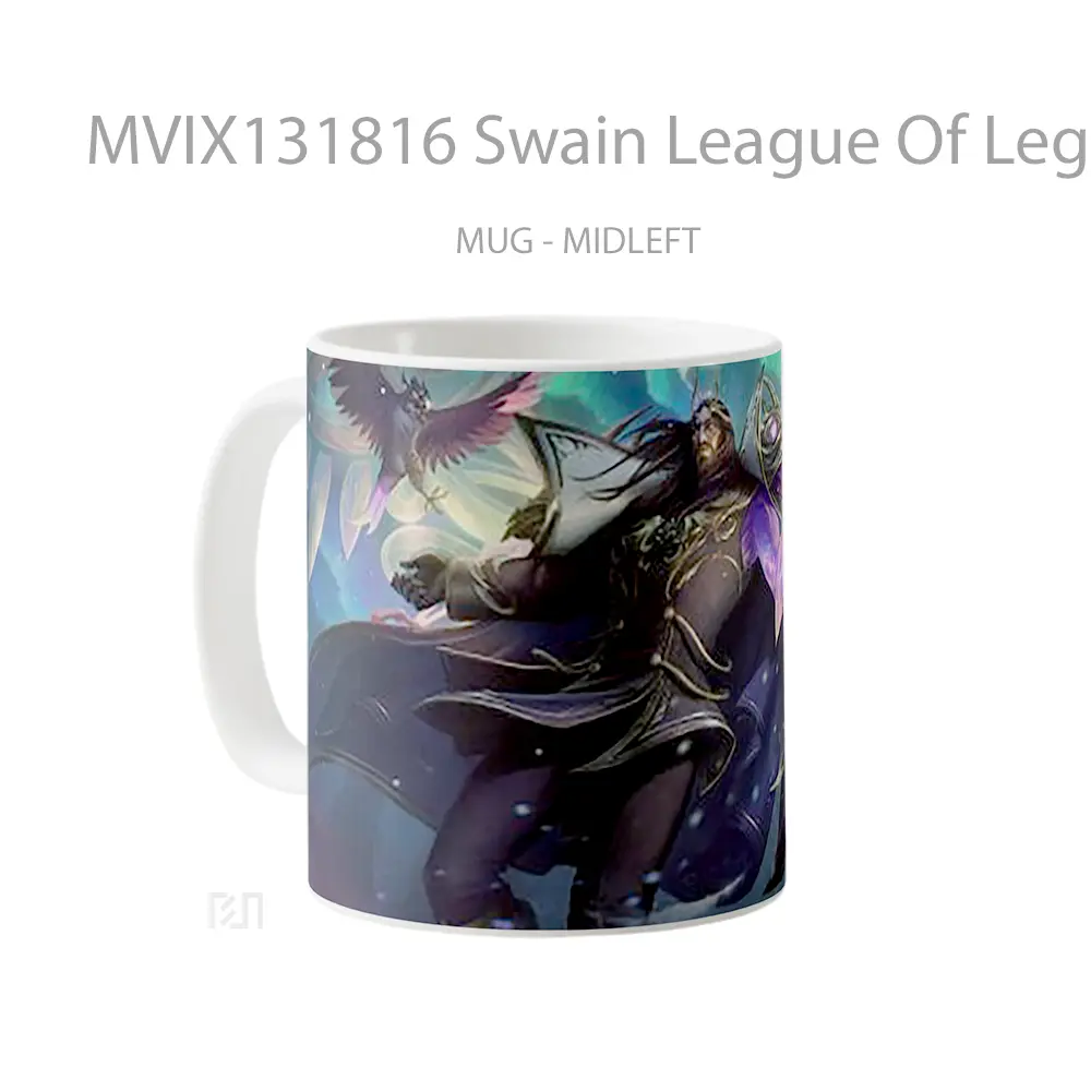 Mug Swain League Of Legends Cangkir Gamer - All-side / Desain