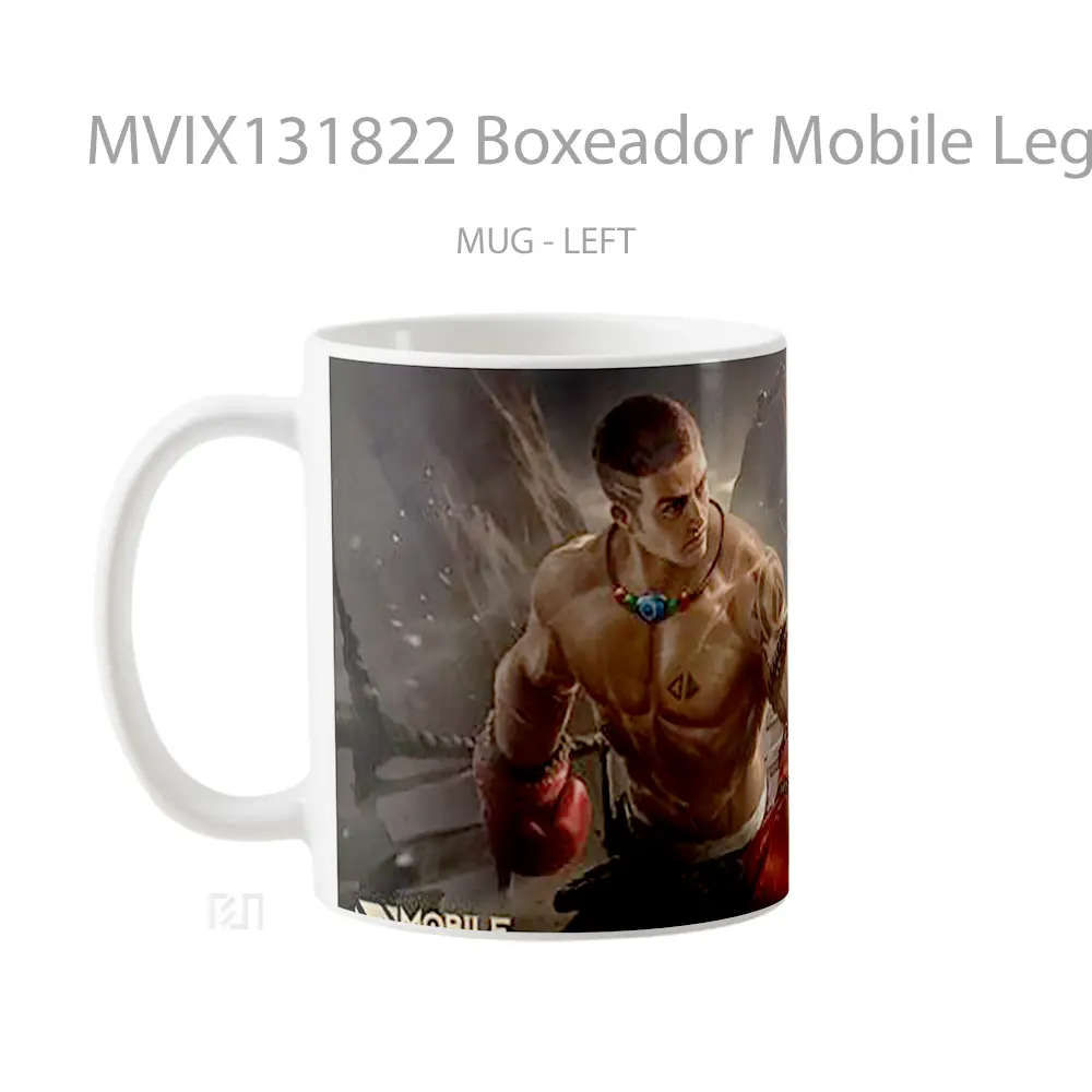 Mug Boxeador Mobile Legends Gelas Keramik Unik - All-side / Desain