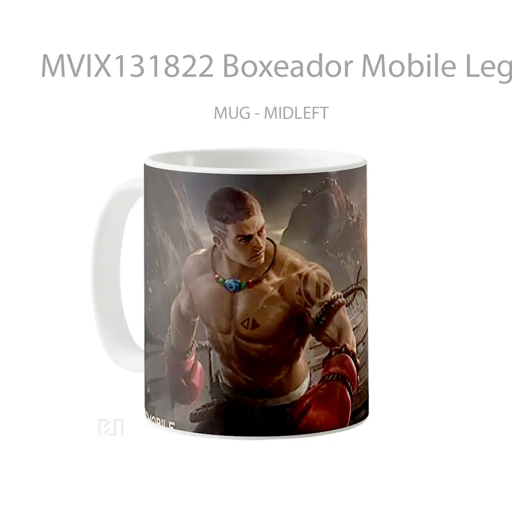 Mug Boxeador Mobile Legends Gelas Keramik Unik - All-side / Desain