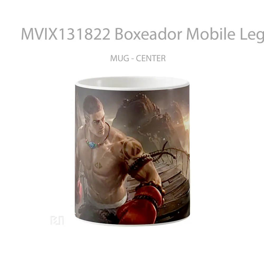 Mug Boxeador Mobile Legends Gelas Keramik Unik