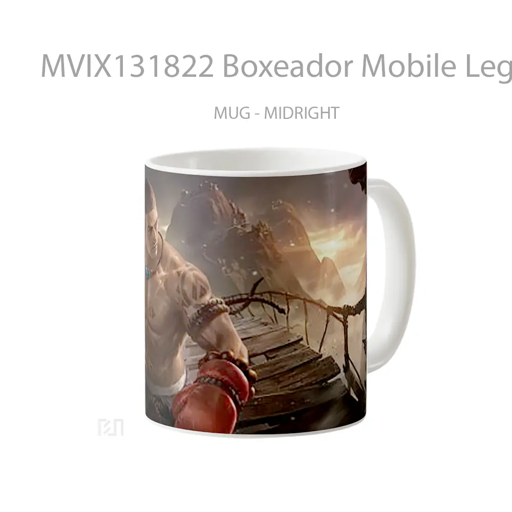 Mug Boxeador Mobile Legends Gelas Keramik Unik - All-side / Desain