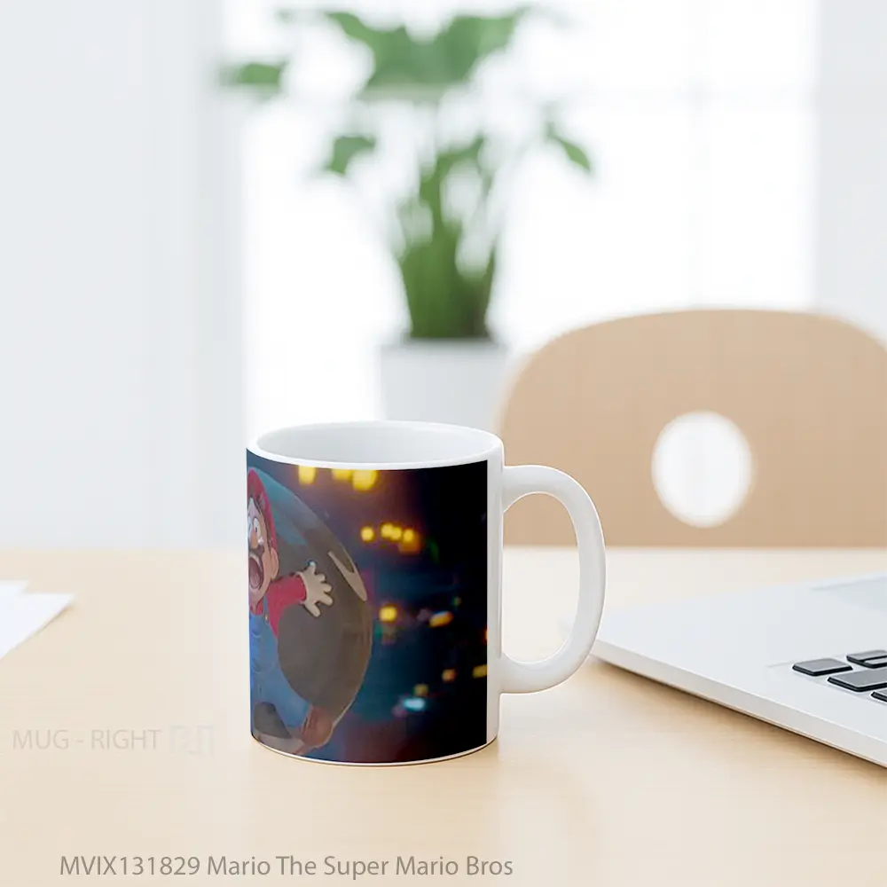 Mug Mario The Super Mario Bros Gelas Keramik Unik - All-side / Desain
