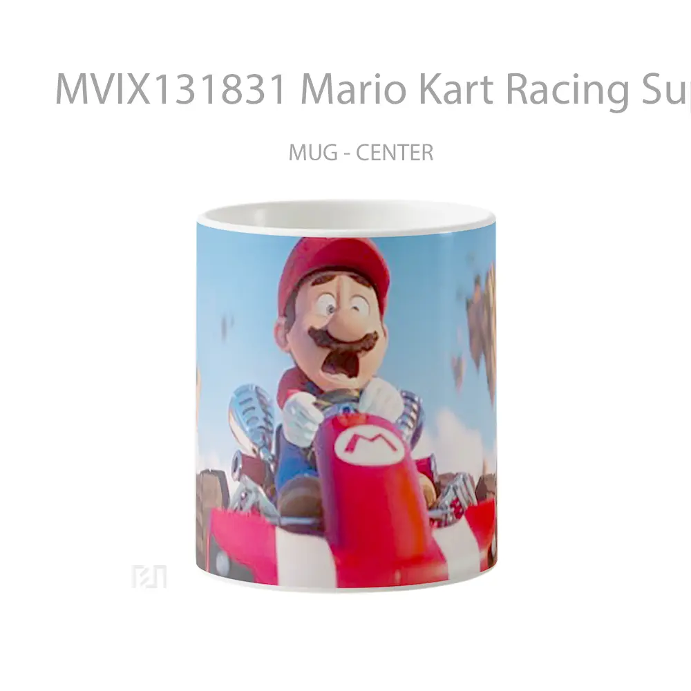 Mug Mario Kart Racing Super Mario Bros Movie Gelas Keramik Unik
