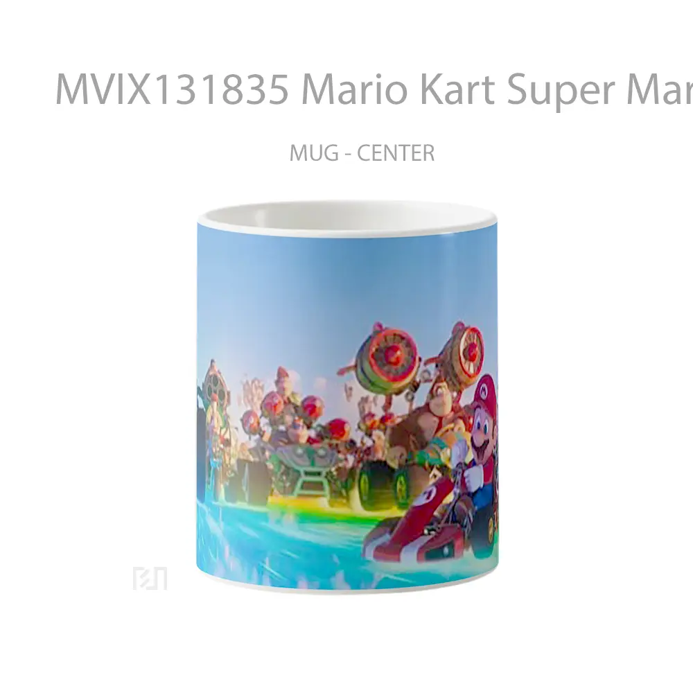 Mug Mario Kart Super Mario Bros Movie Gelas Keramik Unik