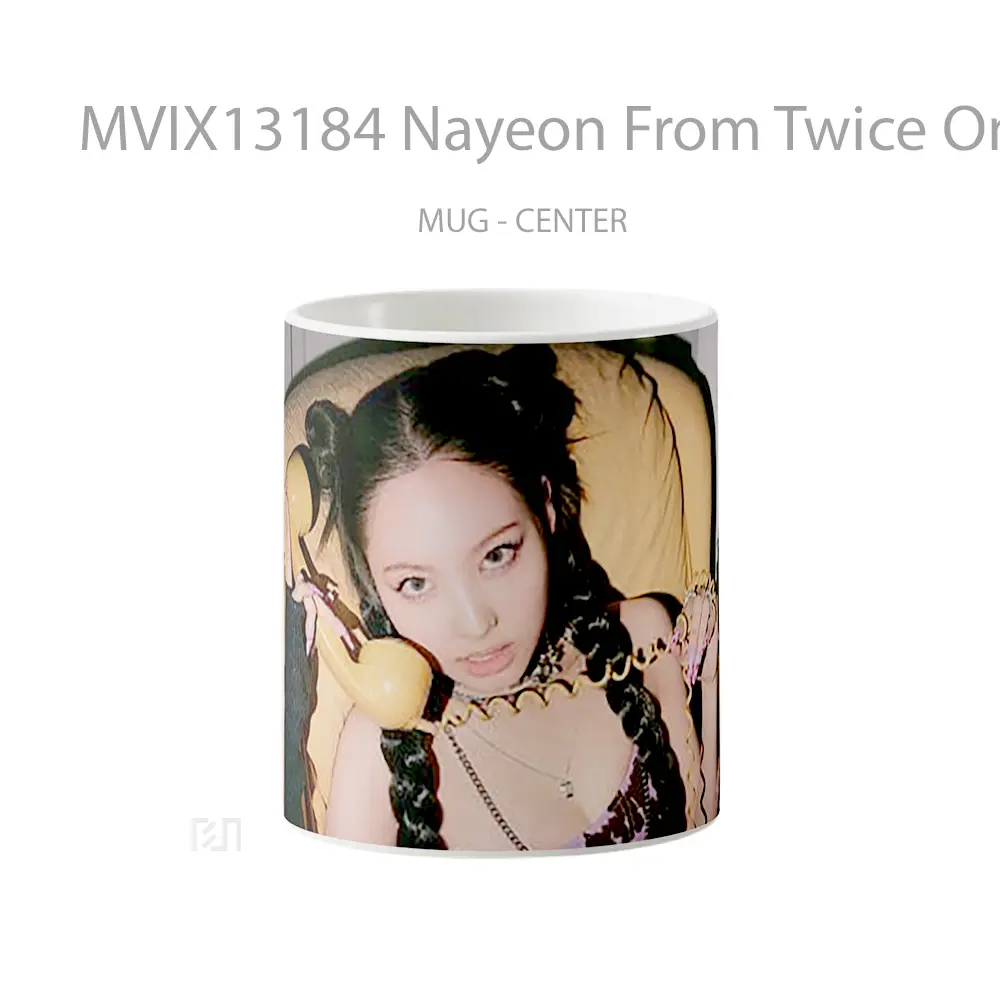 Mug Nayeon From Twice On The Phone Gelas Keramik Unik