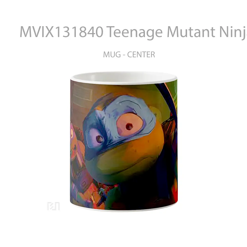 Mug Teenage Mutant Ninja Turtles Mutant Mayhem Raphael And Donatello Gelas Hewan Lucu