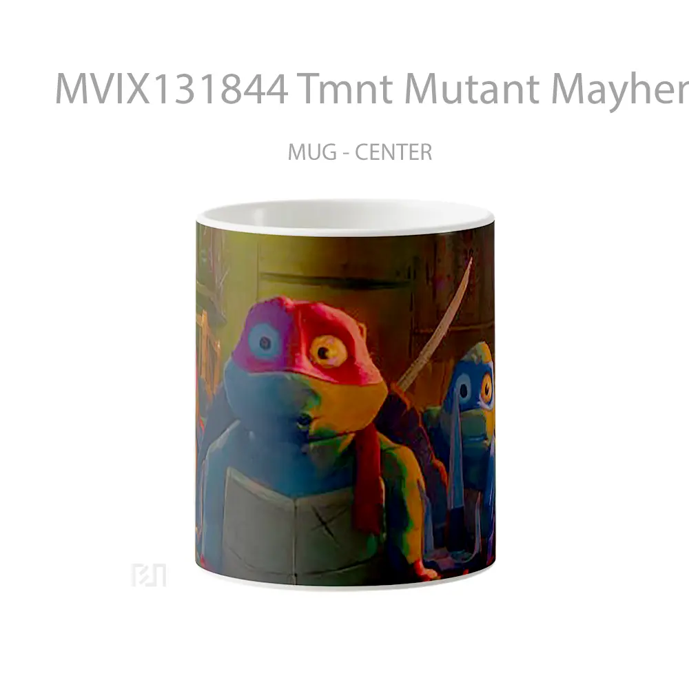 Mug Tmnt Mutant Mayhem Gelas Keramik Unik