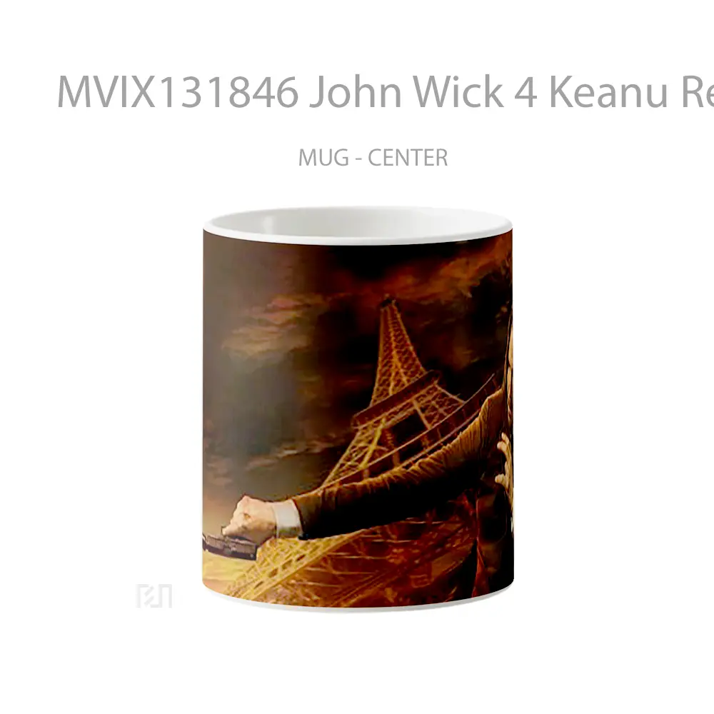 Mug John Wick 4 Keanu Reeves Gelas Keramik Unik