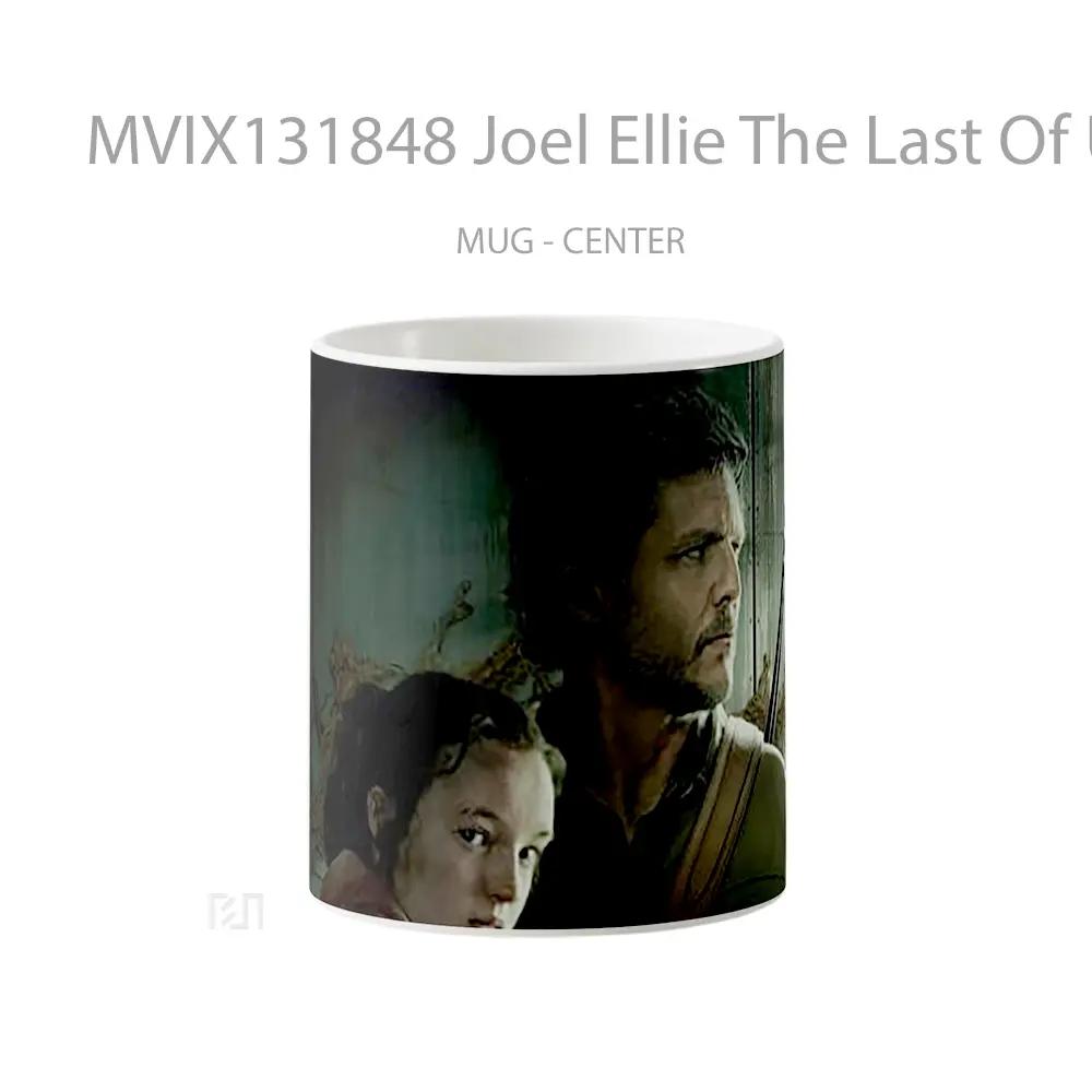 Mug Joel Ellie The Last Of Us Series Gelas Keramik Unik