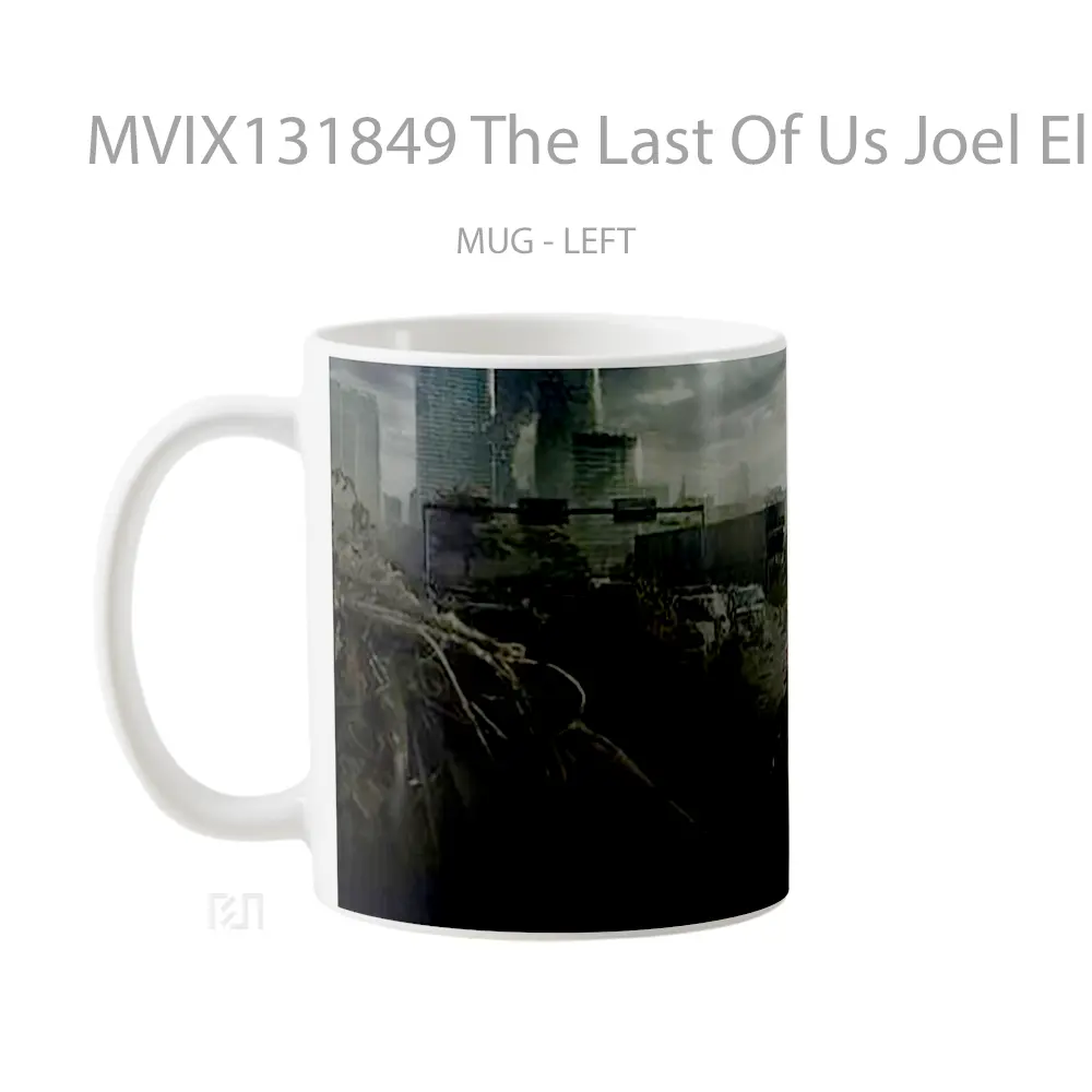 Mug The Last Of Us Joel Ellie Pedro Pascal Gelas Keramik Unik - All-side / Desain