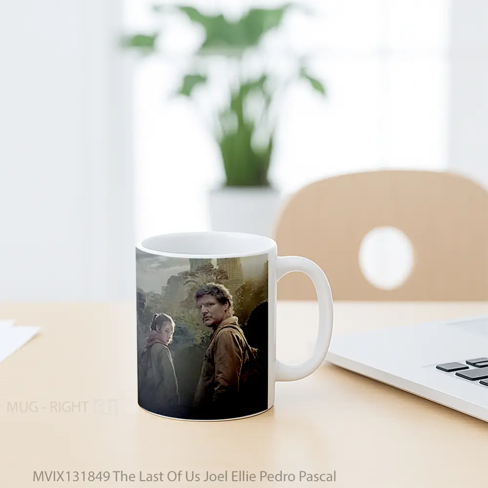 Mug The Last Of Us Joel Ellie Pedro Pascal Gelas Keramik Unik - All-side / Desain