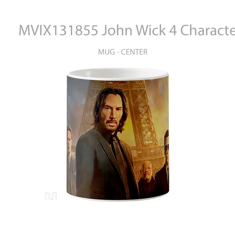 Mug John Wick 4 Characters Gelas Keramik Unik