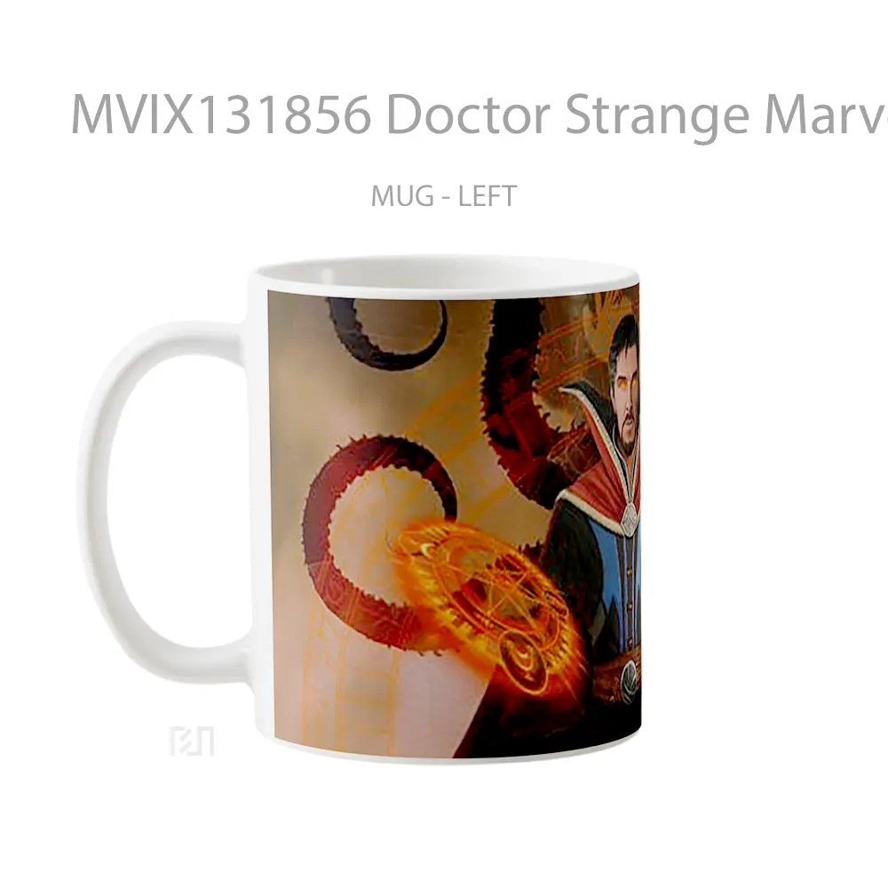 Mug Doctor Strange Marvel Fanart Gelas Superhero - All-side / Desain