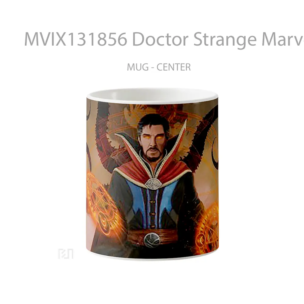 Mug Doctor Strange Marvel Fanart Gelas Superhero