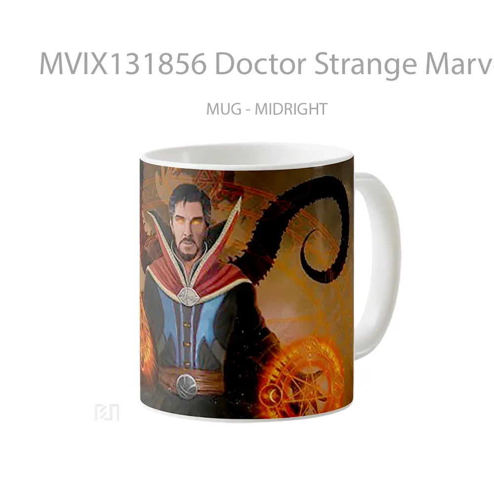Mug Doctor Strange Marvel Fanart Gelas Superhero - All-side / Desain