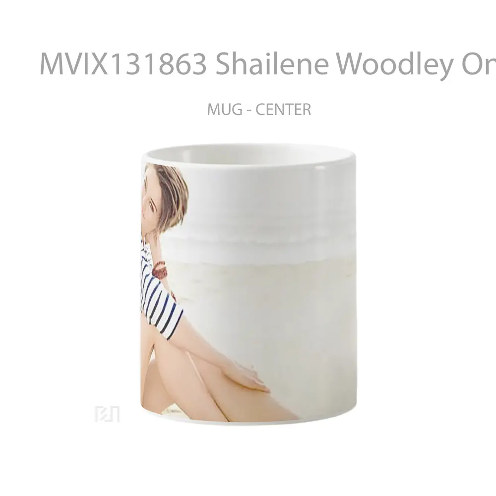 Mug Shailene Woodley On The Beach Gelas Pemandangan Alam