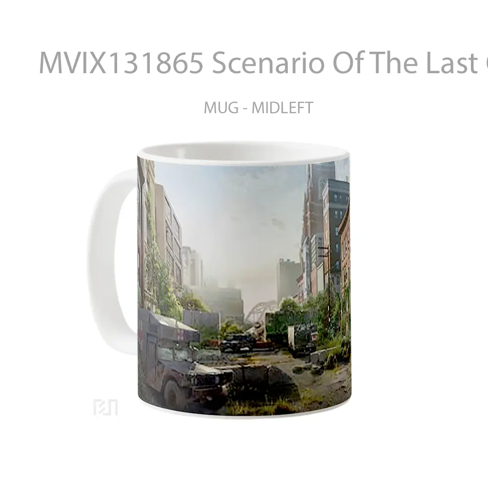 Mug Scenario Of The Last Of Us V2 Gelas Keramik Unik - All-side / Desain