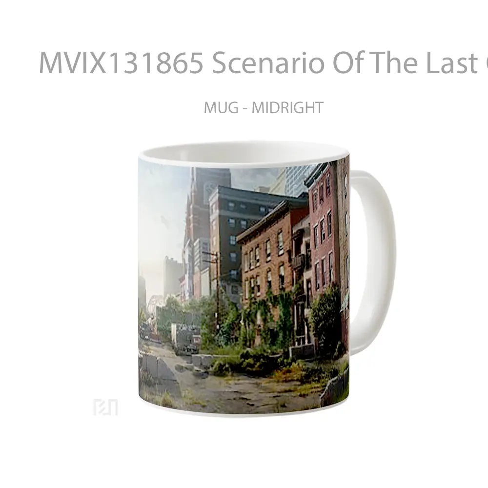 Mug Scenario Of The Last Of Us V2 Gelas Keramik Unik - All-side / Desain
