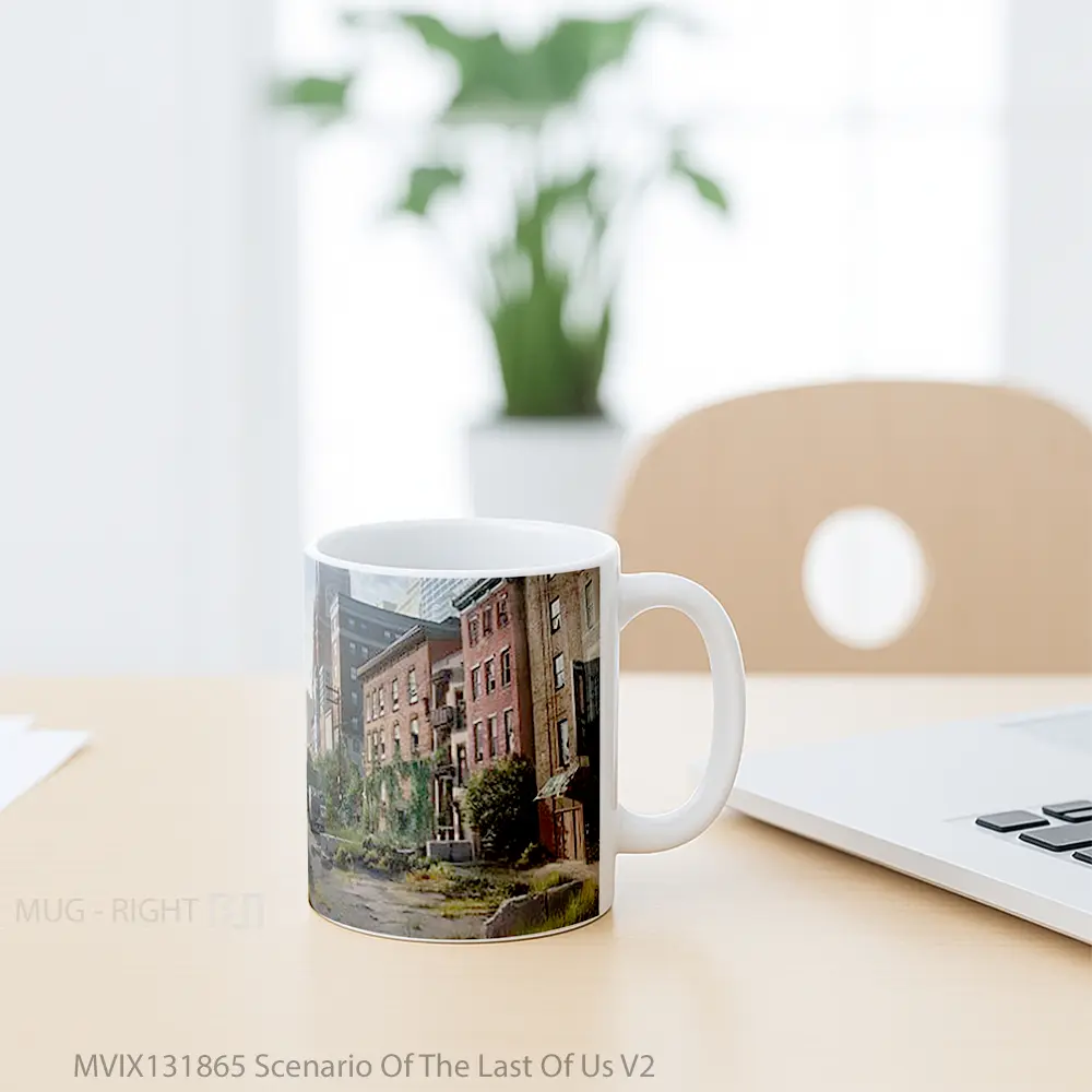 Mug Scenario Of The Last Of Us V2 Gelas Keramik Unik - All-side / Desain
