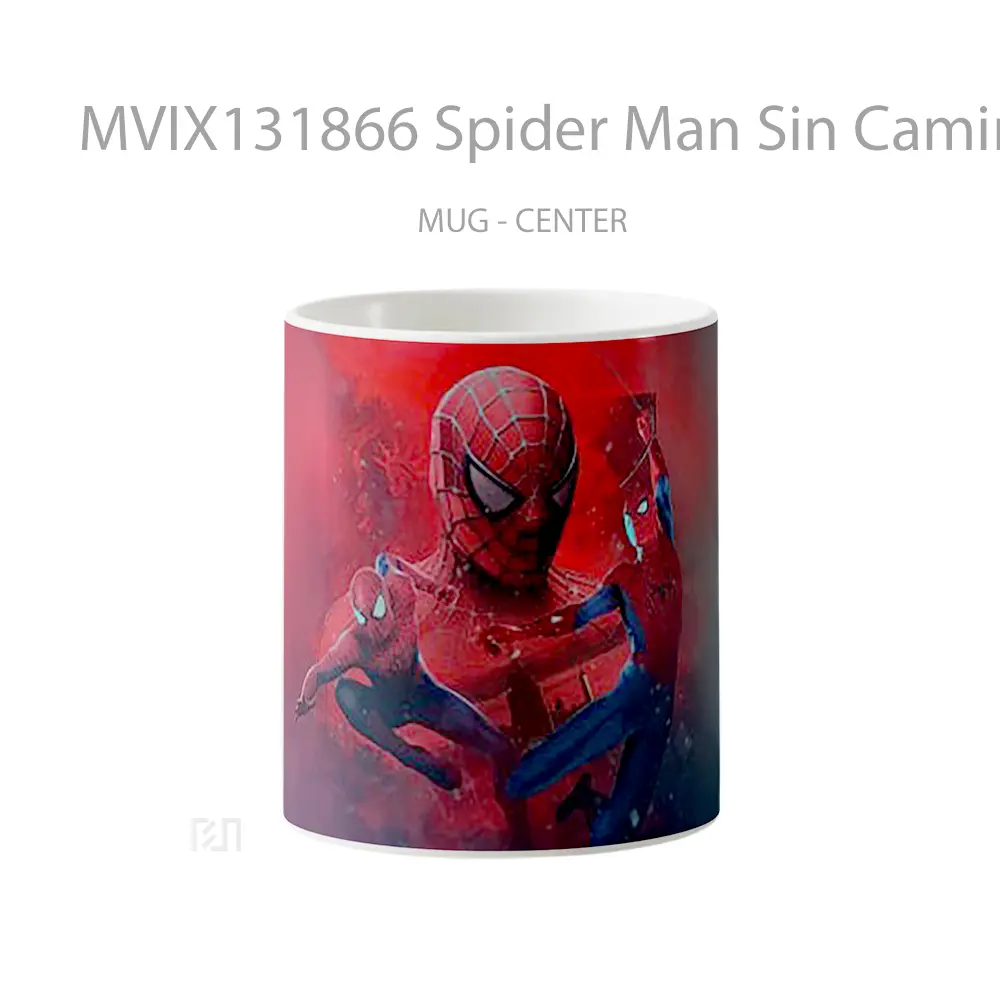 Mug Spider Man Sin Camino A Casa Gelas Superhero