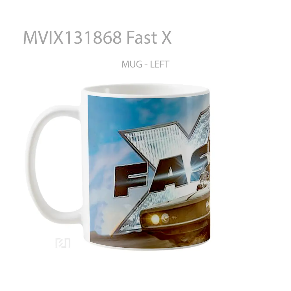 Mug Fast X Gelas Keramik Unik - All-side / Desain