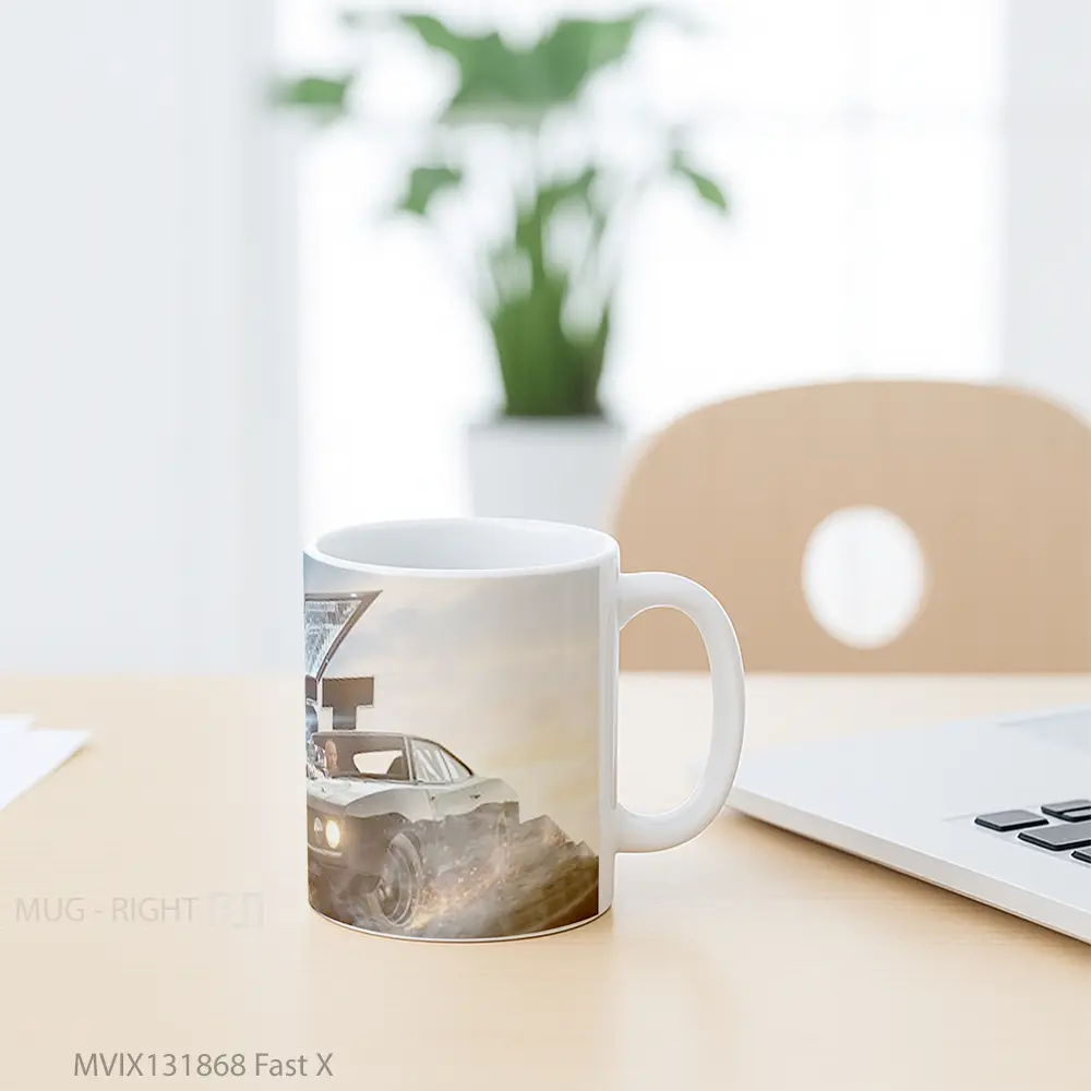 Mug Fast X Gelas Keramik Unik - All-side / Desain
