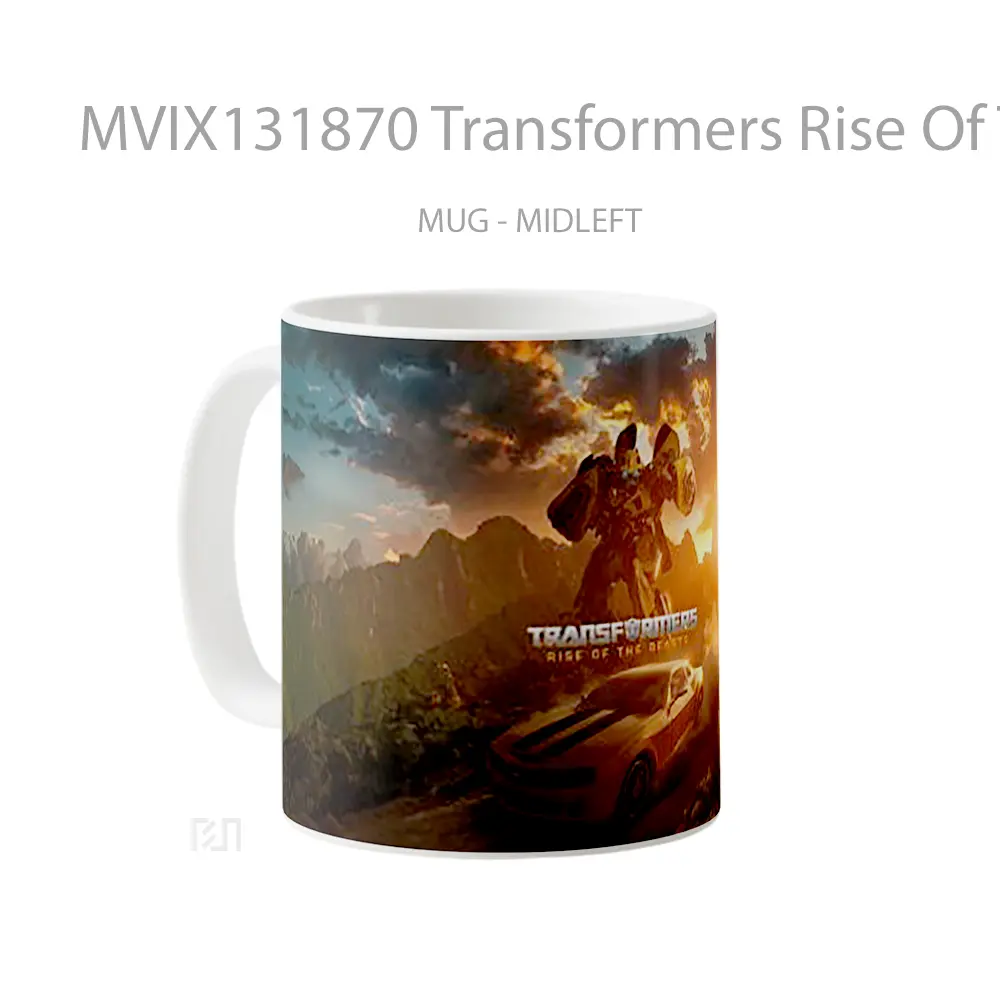 Mug Transformers Rise Of The Beasts V1 Gelas Film - All-side / Desain