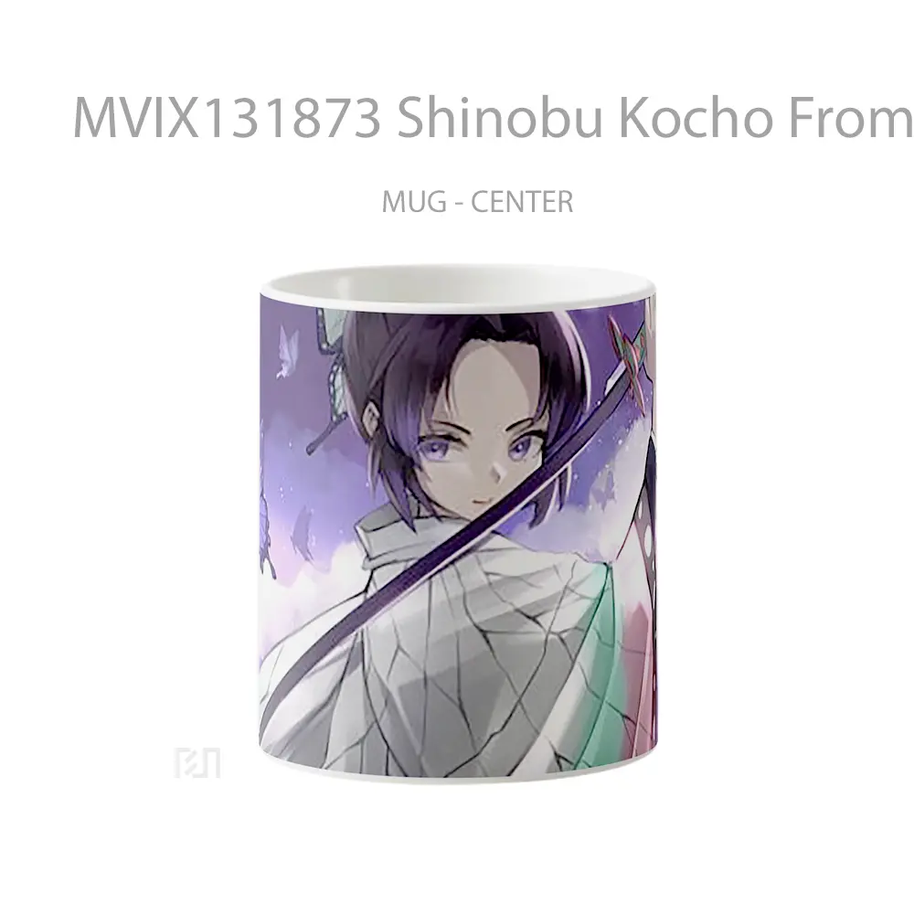 Mug Shinobu Kocho From Demon Slayer V1 Cangkir Anime