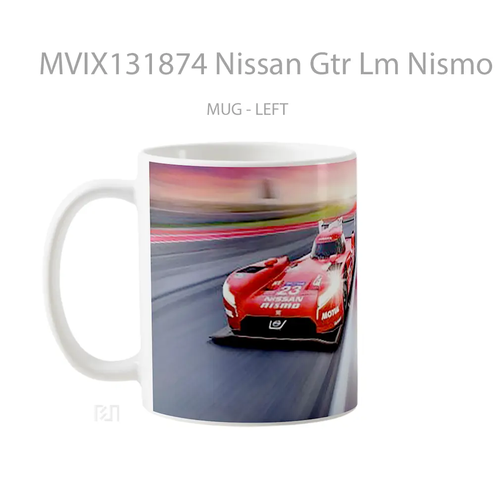 Mug Nissan Gtr Lm Nismo Cangkir Mobil - All-side / Desain